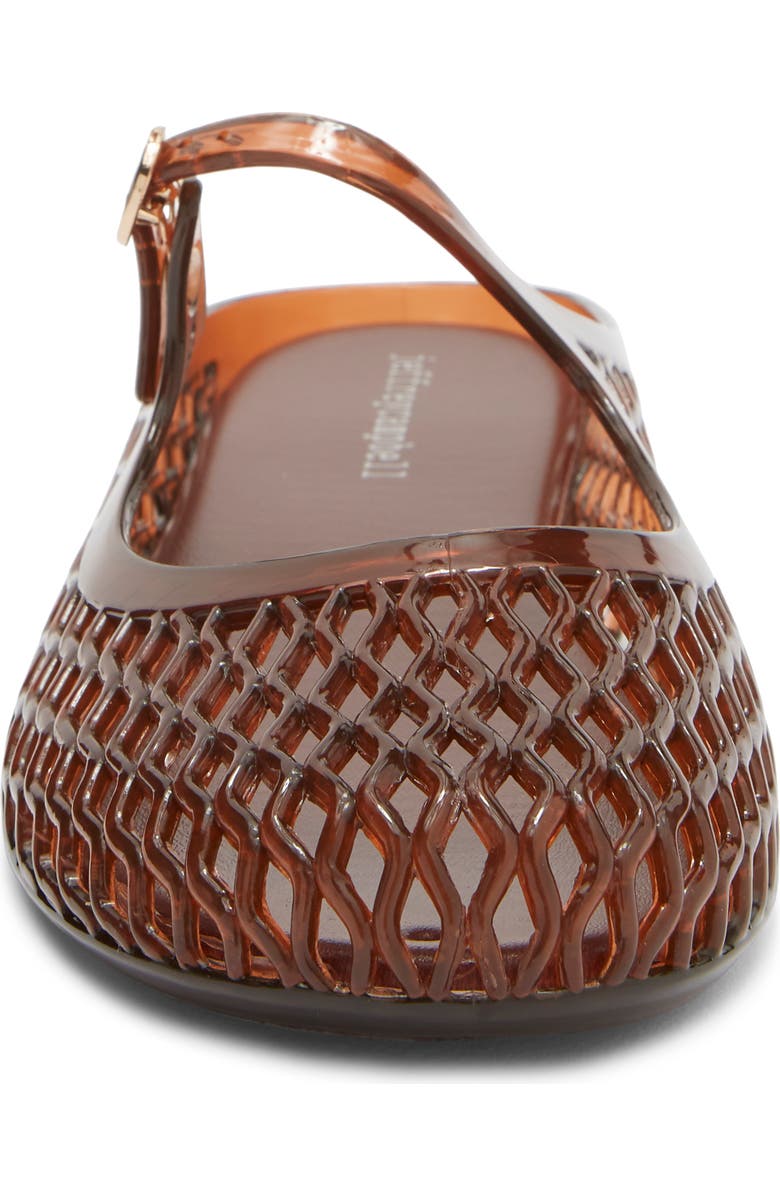Jeffrey Campbell Adorable Jelly Mary Jane Mule, Alternate, color, Brown
