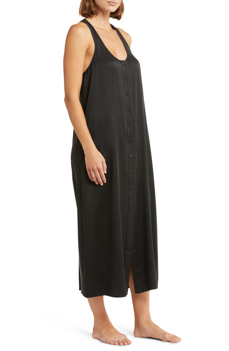 Lunya Washable Silk Racerback Tank Nightgown, Alternate, color, 