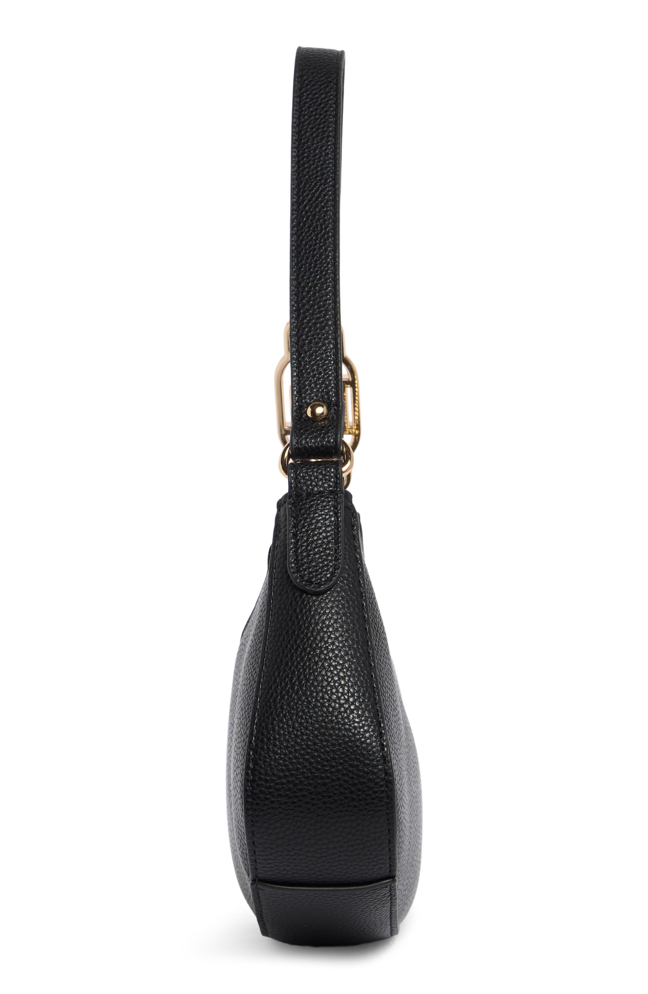 Nanette Lepore Baguette Shoulder Bag, Alternate, color, Black