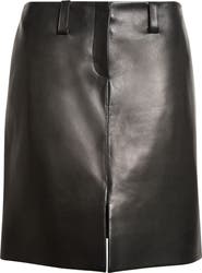 Brandon Maxwell The Leather Pencil Skirt