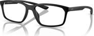 Armani Exchange 56mm Rectangle optical glasses
