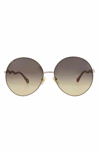 Core 62mm Oversize Round Sunglasses