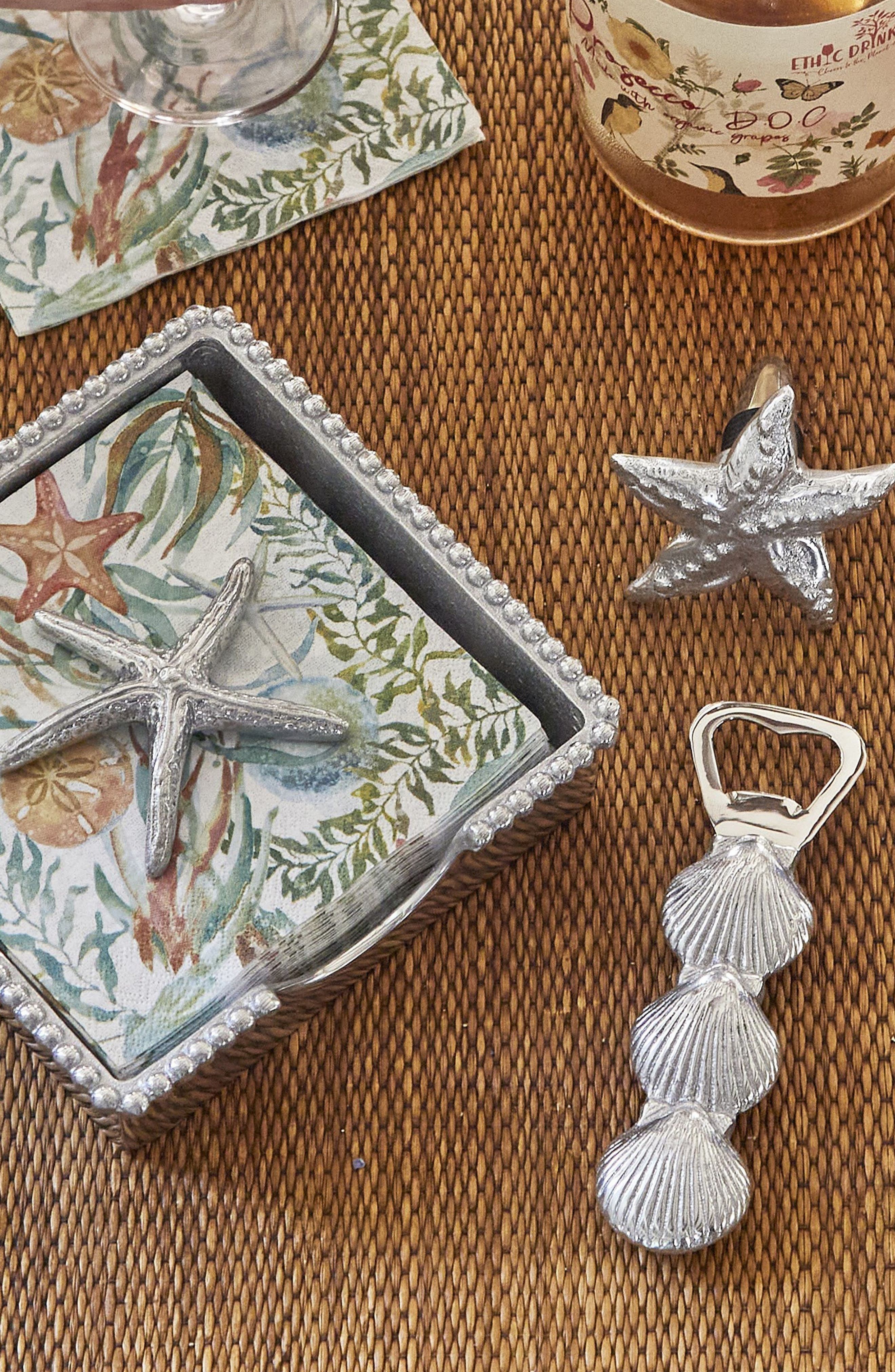 Mariposa Stacked Scallop Shell Bottle Opener - Thumbnail 5