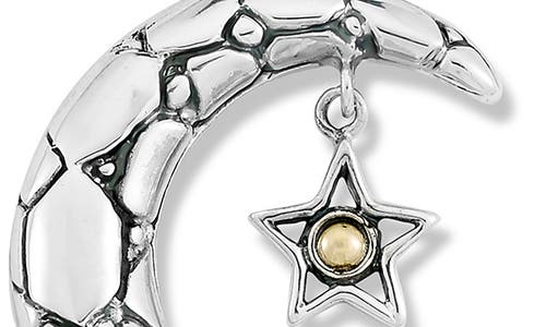 Samuel B. Moon & Star Pendant In Multi