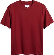 Wax London Dean Boxy Textured Organic Cotton T-Shirt
