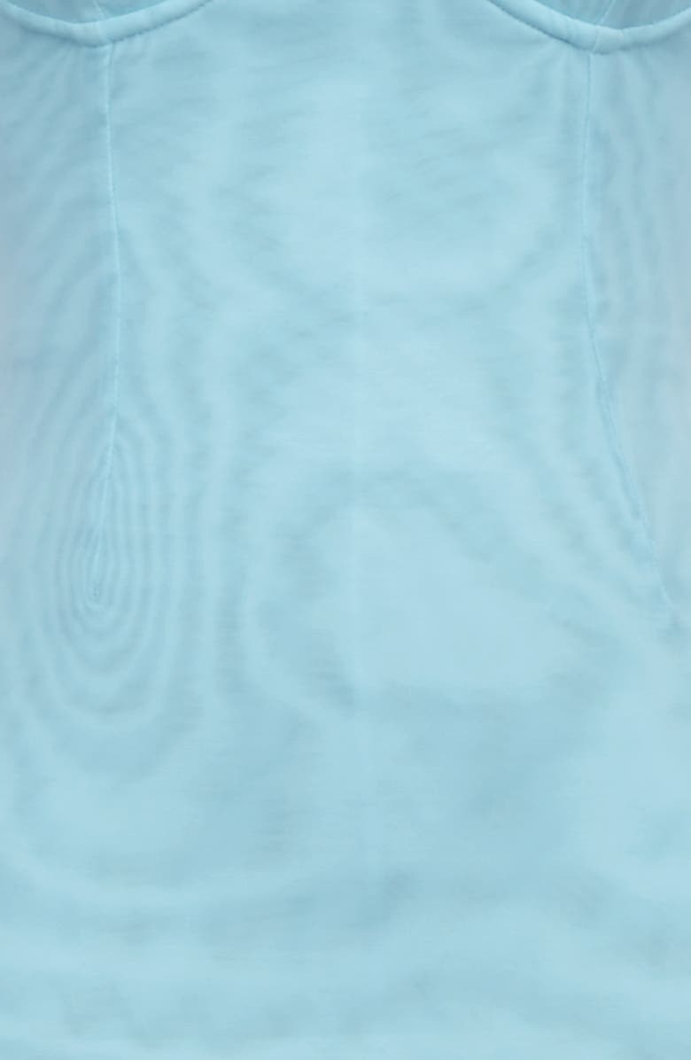 HOUSE OF CB Aiza Mesh Corset Maxi Dress, Alternate, color, Stratosphere