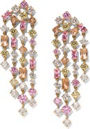 Nadri Sunshower Crystal Cascade Drop Earrings