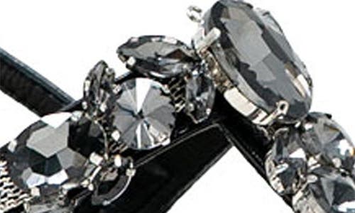 Chase & Chloe Chase And Chloe Crystal T-strap Slingback Sandal