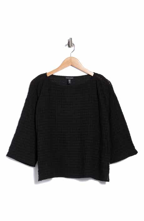 Stretch Organic Cotton Boxy Top