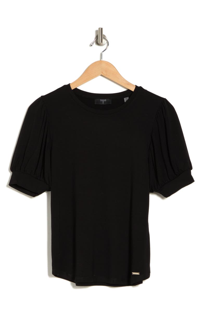 T Tahari Blouson Sleeve Top, Alternate, color, 