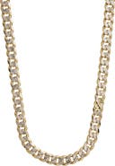 ARGENTO VIVO Men's Two-Tone Curb Chain Necklace