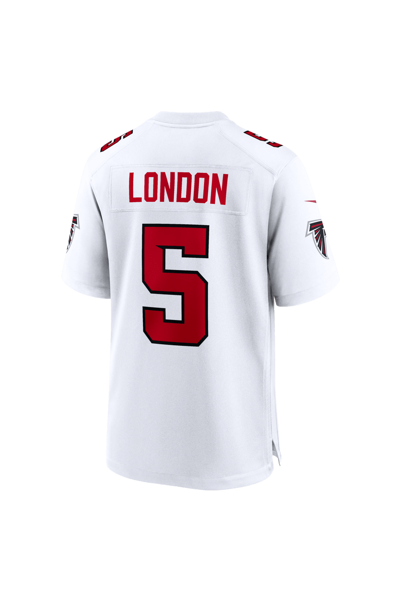 Men's Nike Drake London White Atlanta Falcons Game Jersey, Alternate, color, White