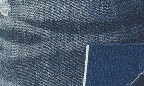 Cult Of Individuality Rocker Rip & Repair Slim Fit Jeans In Sawyer