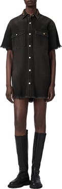 AllSaints Filou Denim Minidress