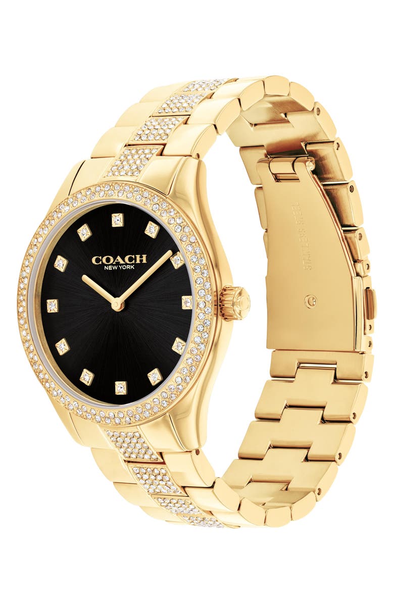 COACH Brooks Crystal Bracelet Watch, 38mm, Alternate, color,