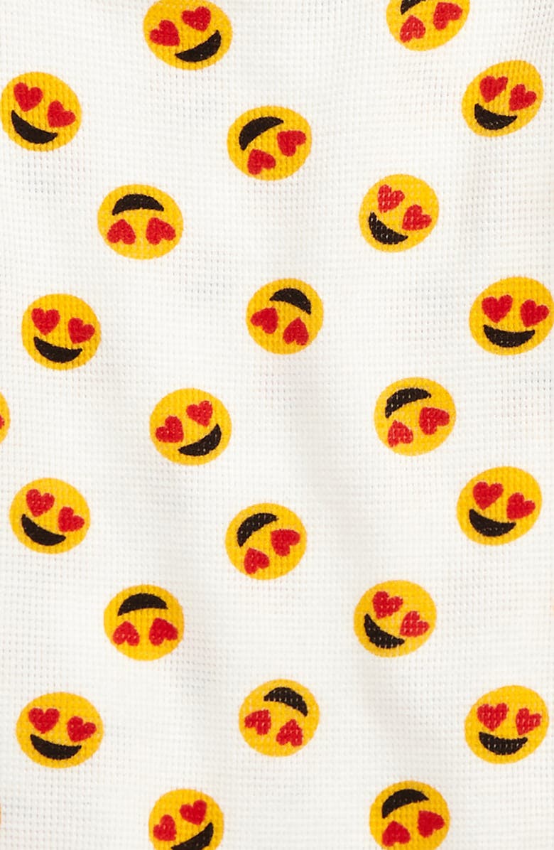 PJ Salvage Print Fitted Two-Piece Pajamas, Alternate, color,