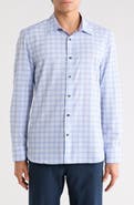 CONSTRUCT Plaid Stretch Button-Up Shirt