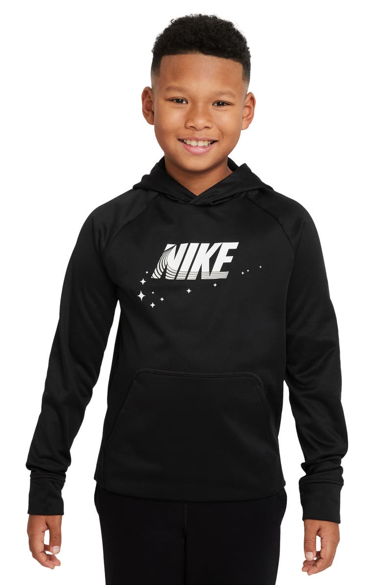 Nike Kids' Therma-FIT Training Hoodie, Main, color,
