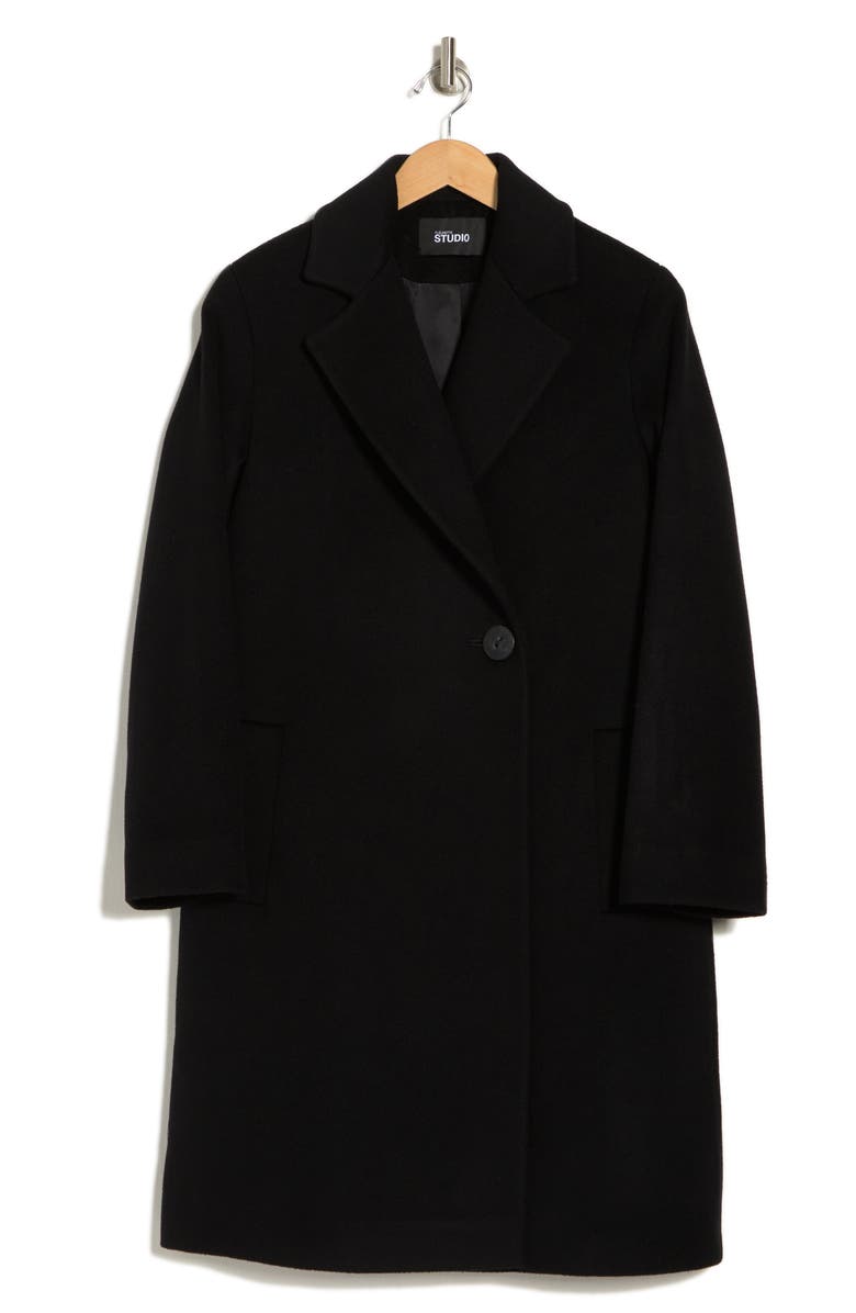 Fleurette Luxe Wool Blend Coat, Alternate, color, 