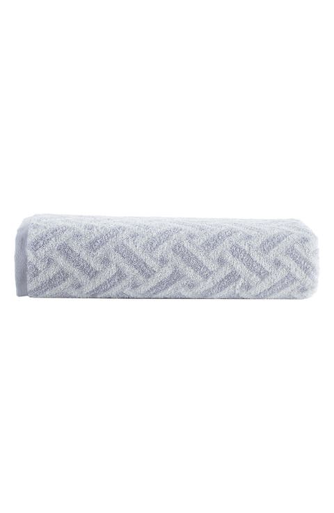 Crisscross Stripe Turkish Cotton Bath Sheet