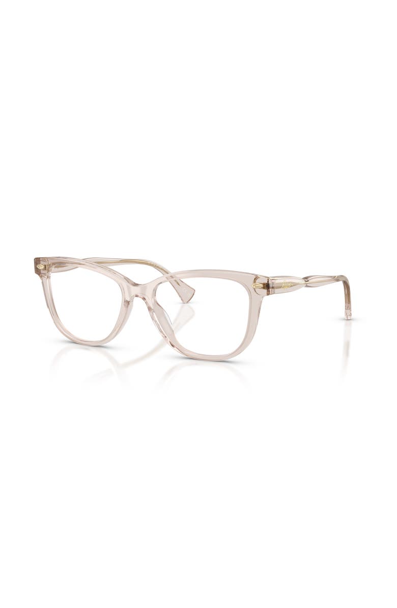RALPH 53mm Phantos optical glasses, Main, color, Beige