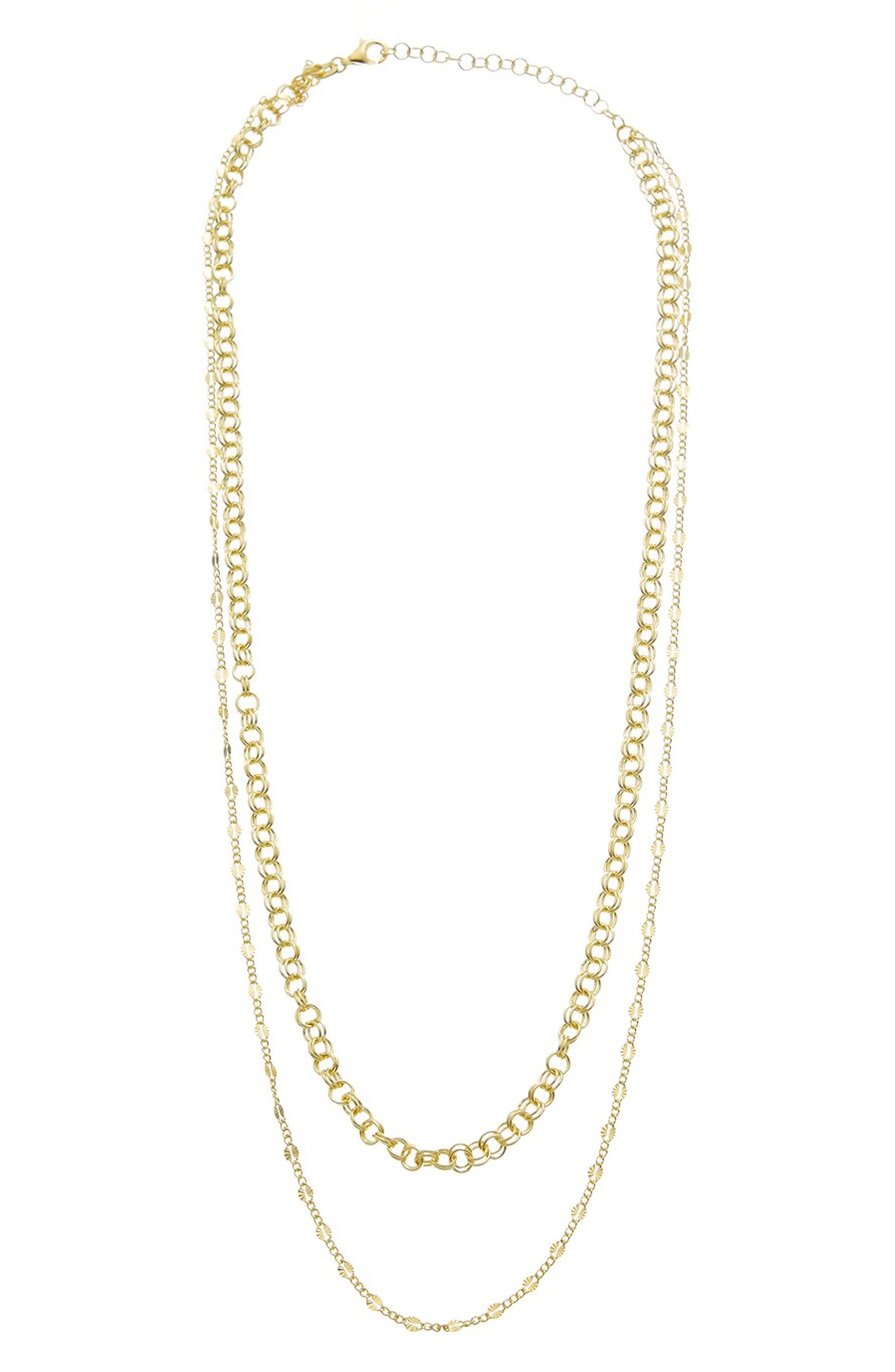 Two-Strand Layered Necklace