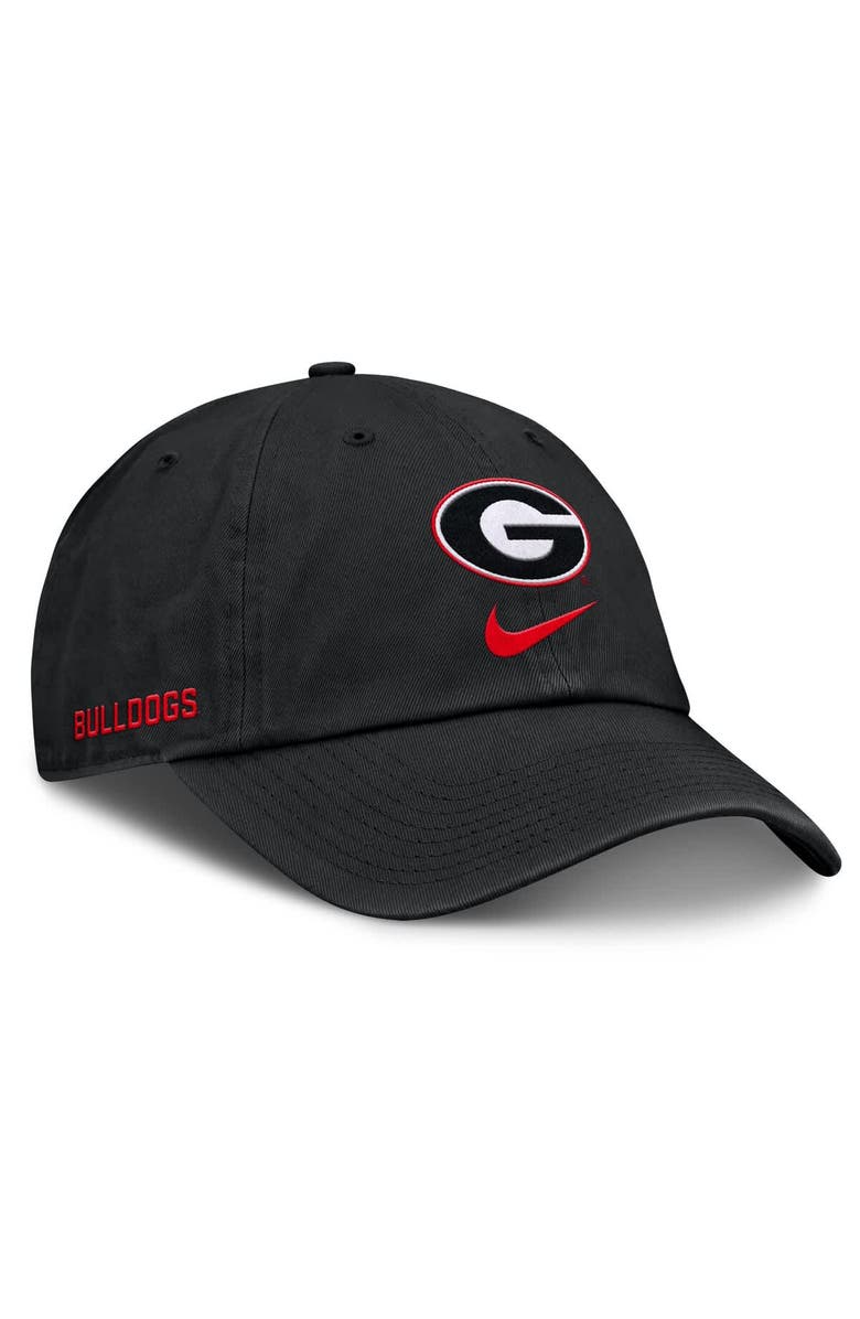 Nike Men's Nike Black Georgia Bulldogs Primetime Club Adjustable Hat, Alternate, color,