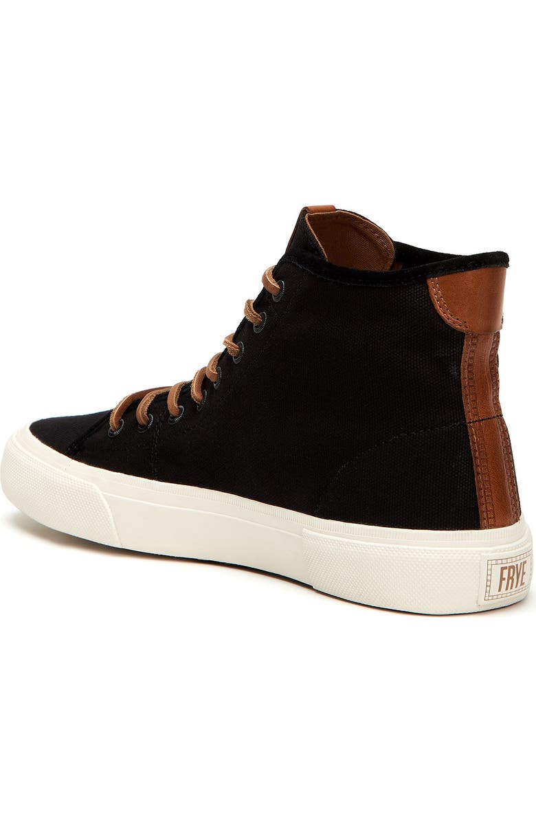 Frye Ludlow Canvas High-Top Sneaker, Alternate, color,