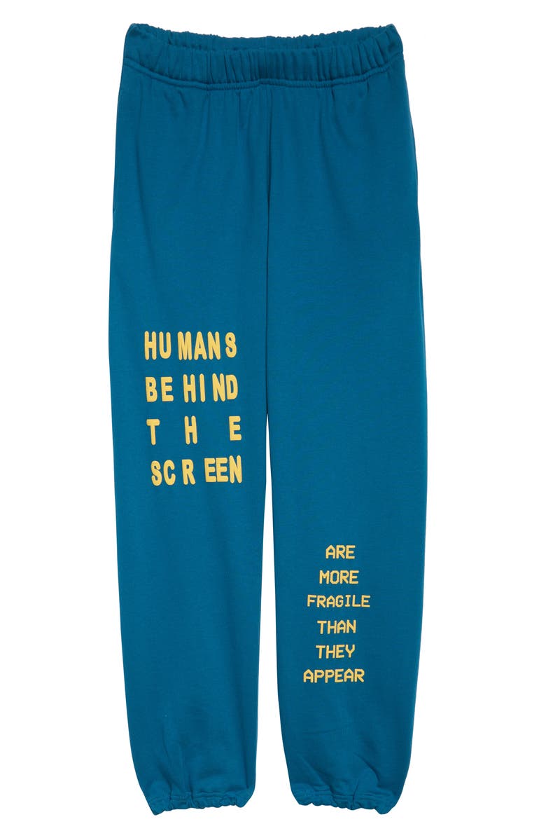 THE MAYFAIR GROUP Fragile Humans Cotton Sweatpants, Alternate, color, 