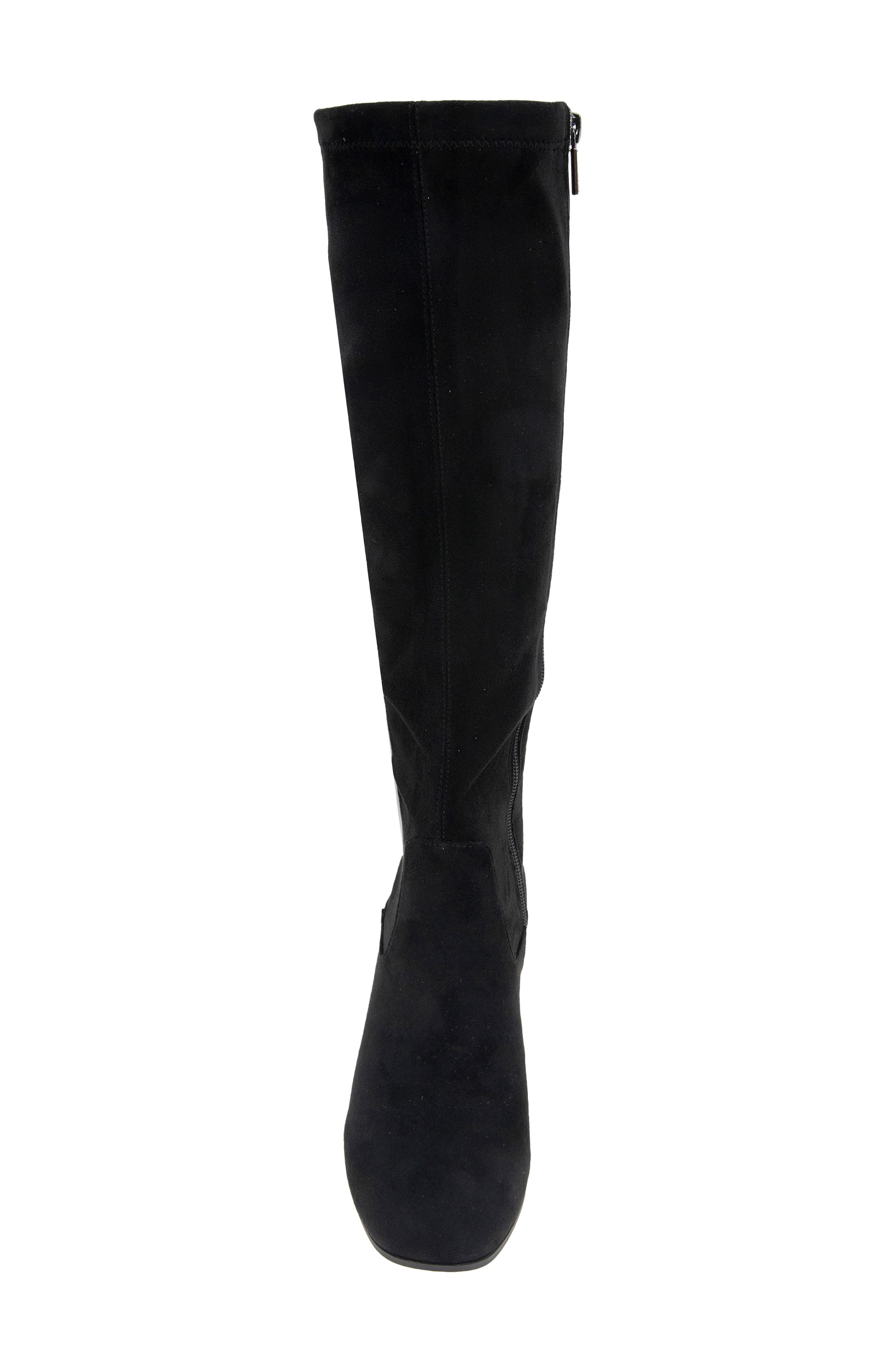 Rida Stretch Tall Boot, Alternate, color, BLACK