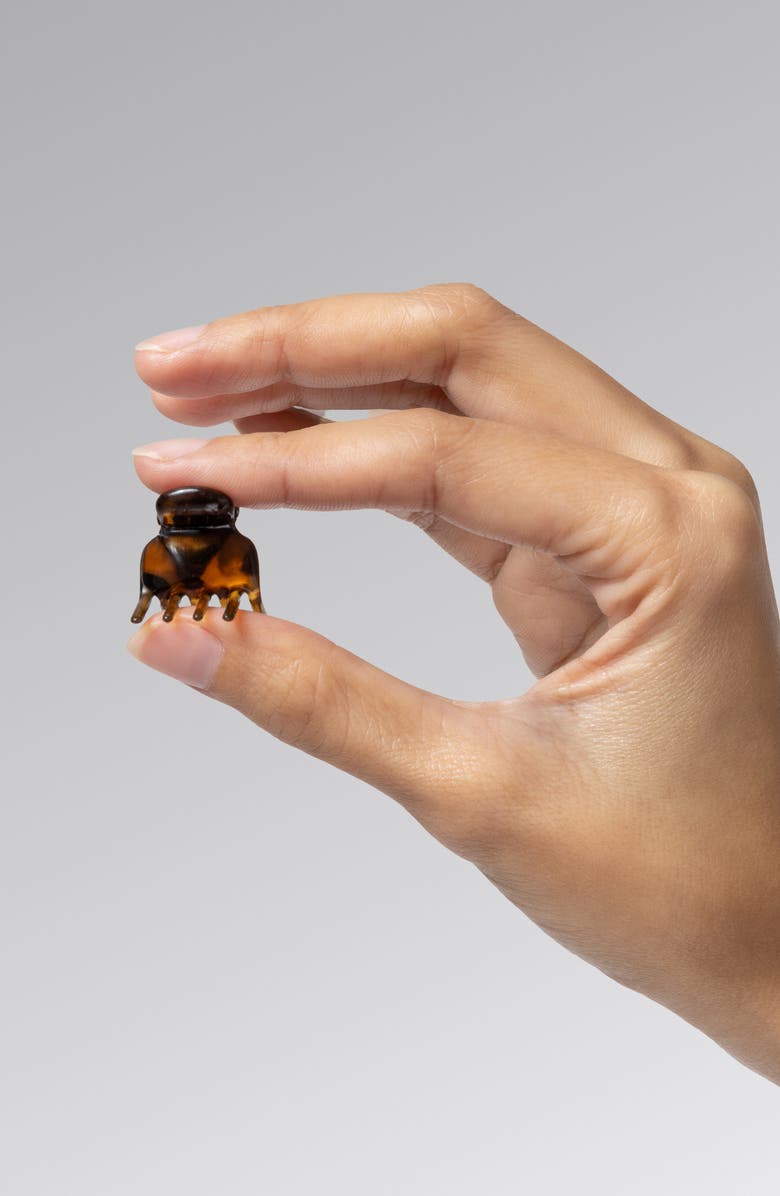 Kitsch 16-Pack Recycled Plastic Microcloud Hair Clips, Alternate, color, Black Tort