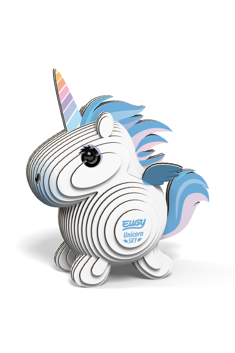 Unicorn Sky 3D Puzzle, Alternate, color, No Color