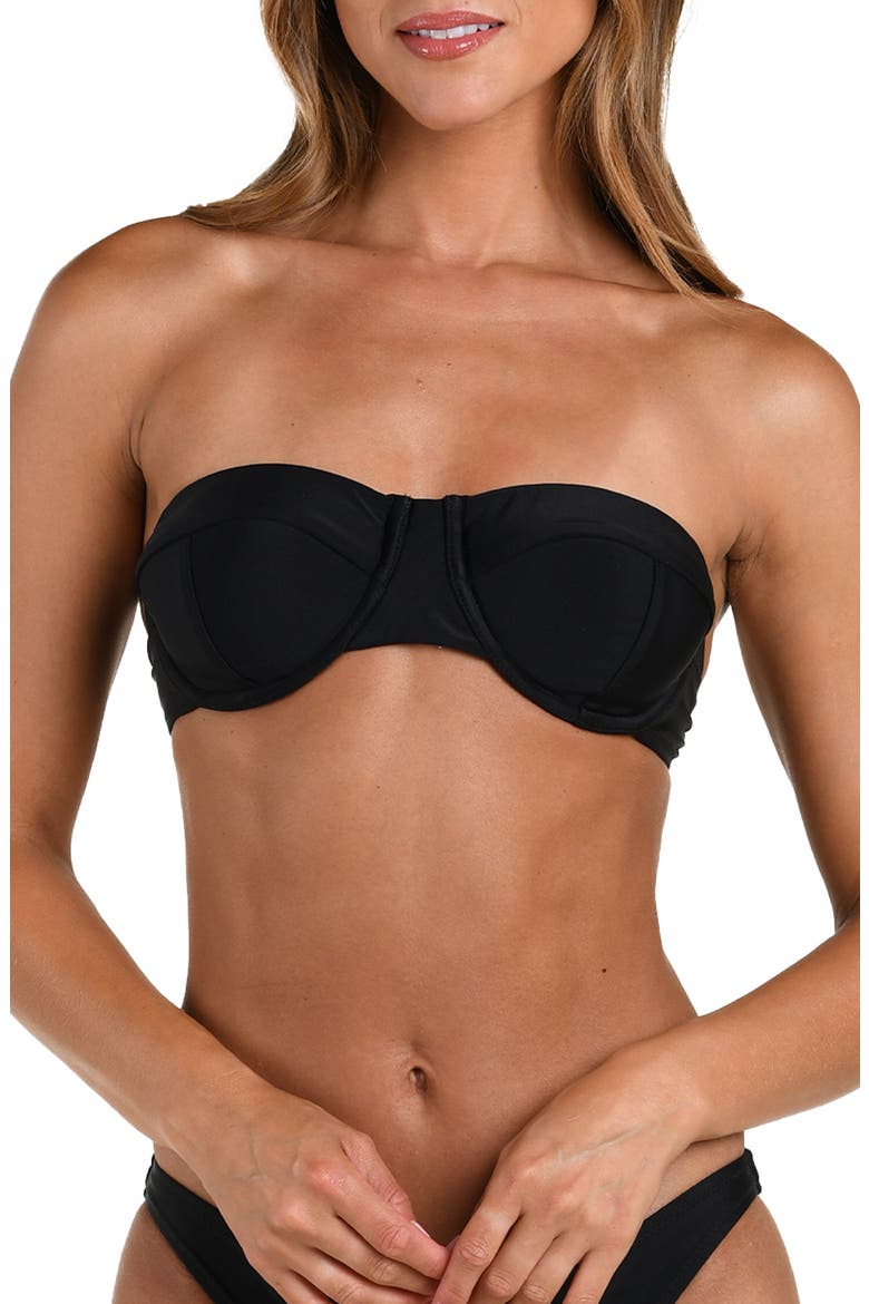 Alexandria Underwire Bikini Top, Main, color, BLACK