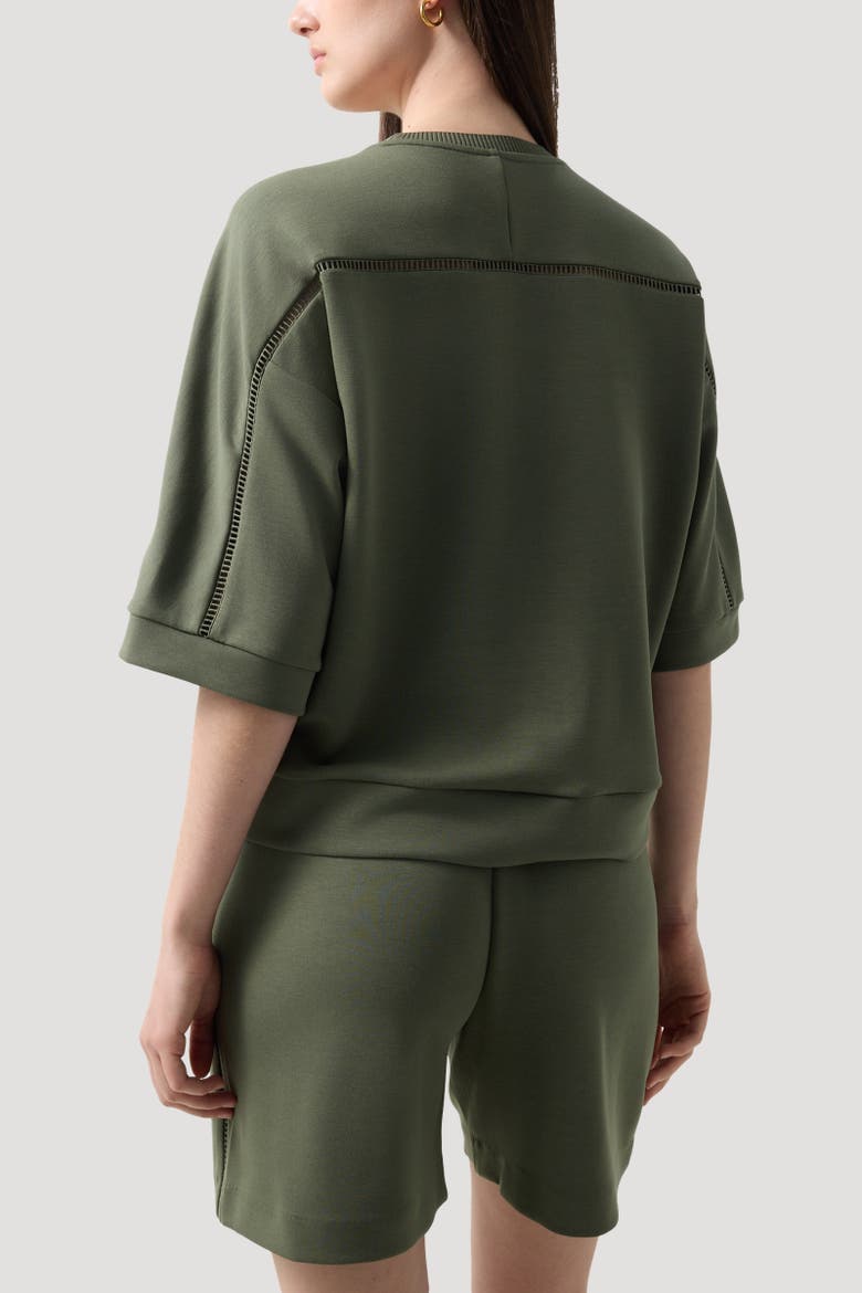 Rabea Sweatshirt, Alternate, color, Olive green