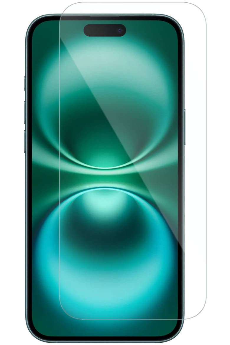 Ultrashock Plus $150 Guarantee Screen Protector for Apple iPhone 16 Plus / iPhone 15 Plus, Main, color, Clear