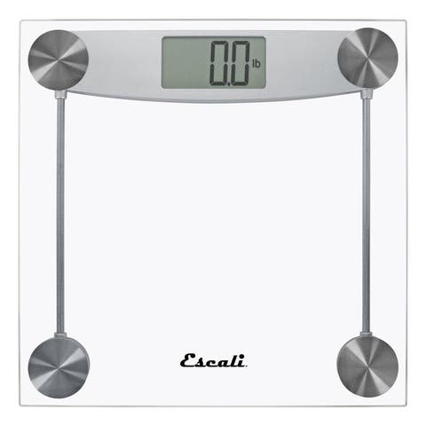 Glass & Chrome Bathroom Scale