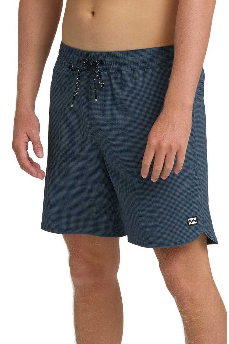 Reform Layback Swim Trunks, Alternate, color, DARK DENIM