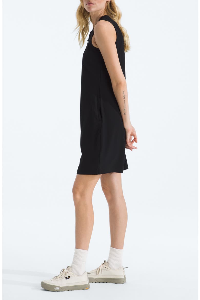 Sleeveless Packable Dress, Alternate, color, TNF BLACK