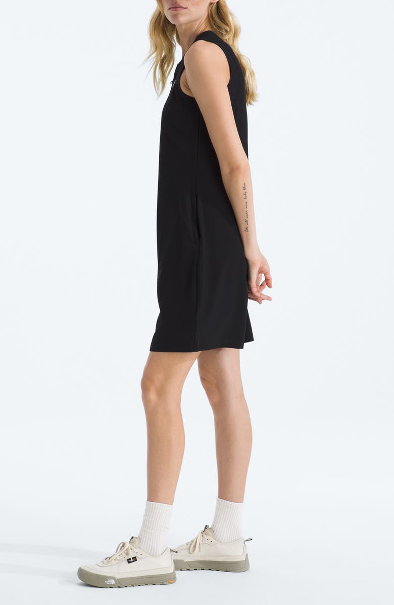 The North Face Sleeveless Packable Dress, Alternate, color, Tnf Black