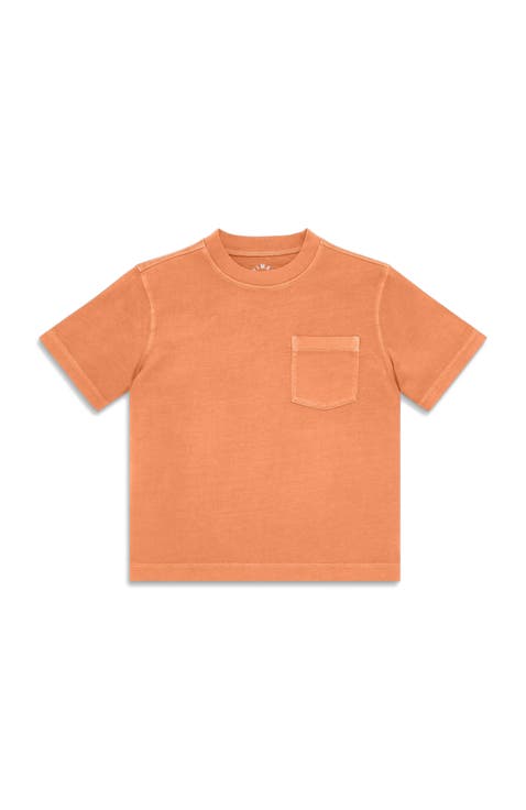 Kids Garment-Dyed Easy Pocket Tee (Toddler, Little Kid, Big Kid)
