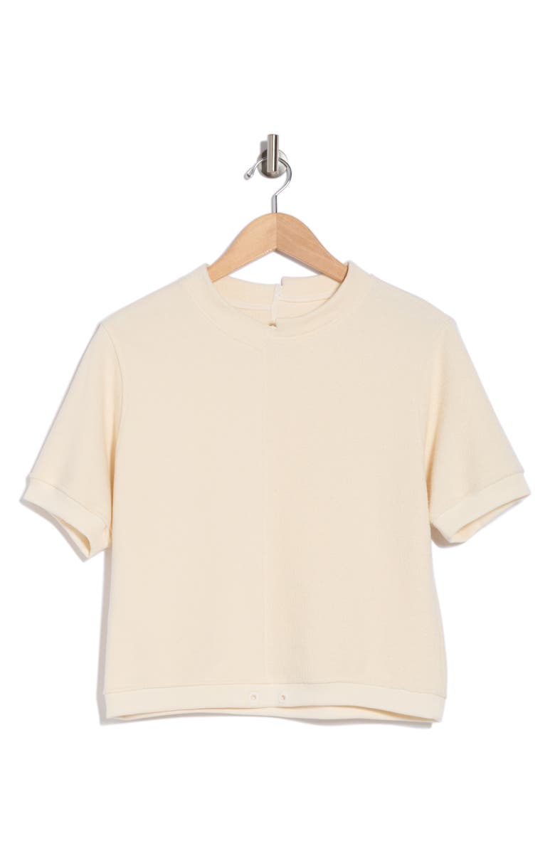 Maaji Steezy Tie Front T-Shirt, Alternate, color, 