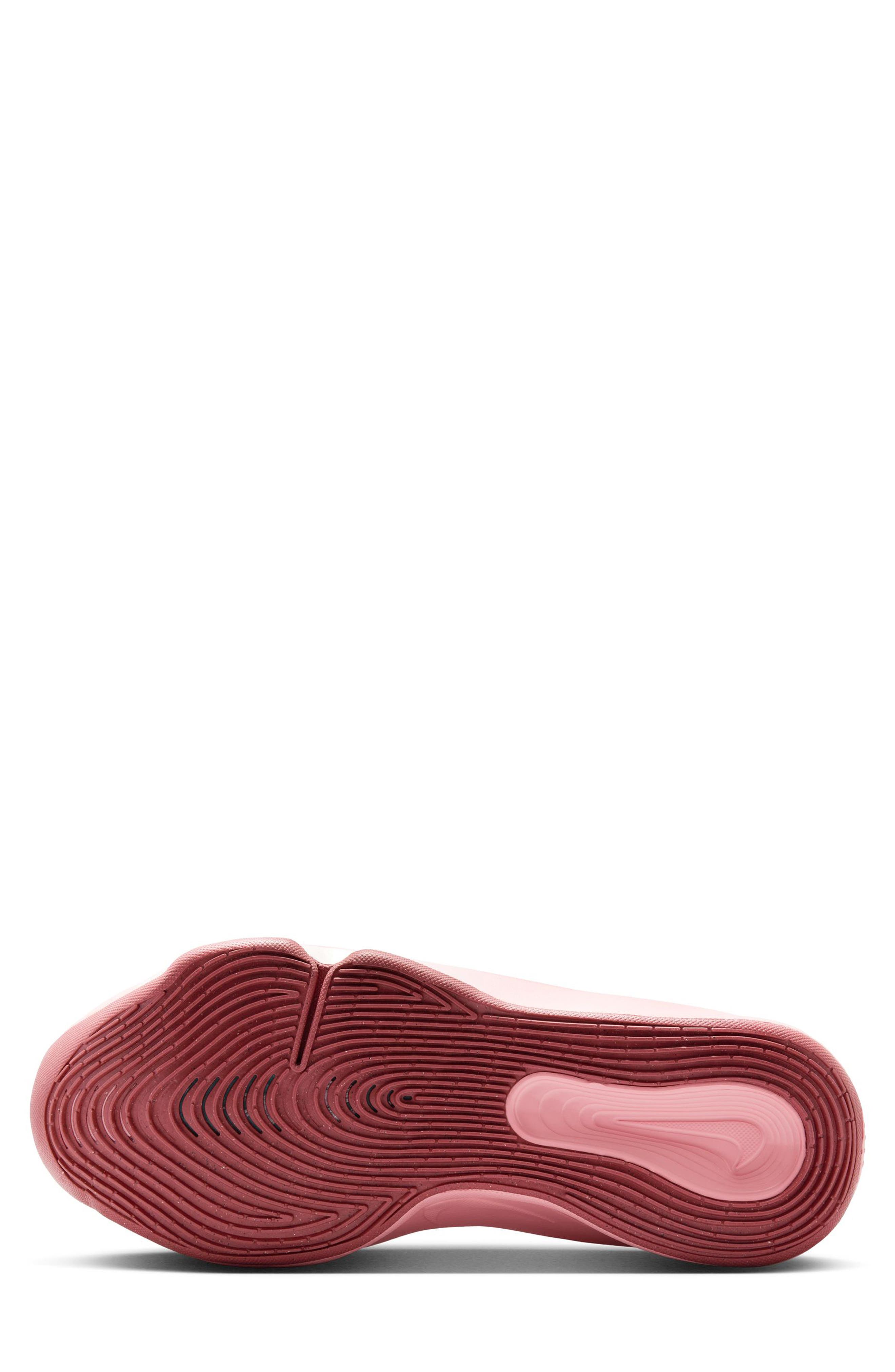 Nike G.T. Hustle 3 Basketball Shoe, Alternate, color, Red Stardust/ Pale Ivory