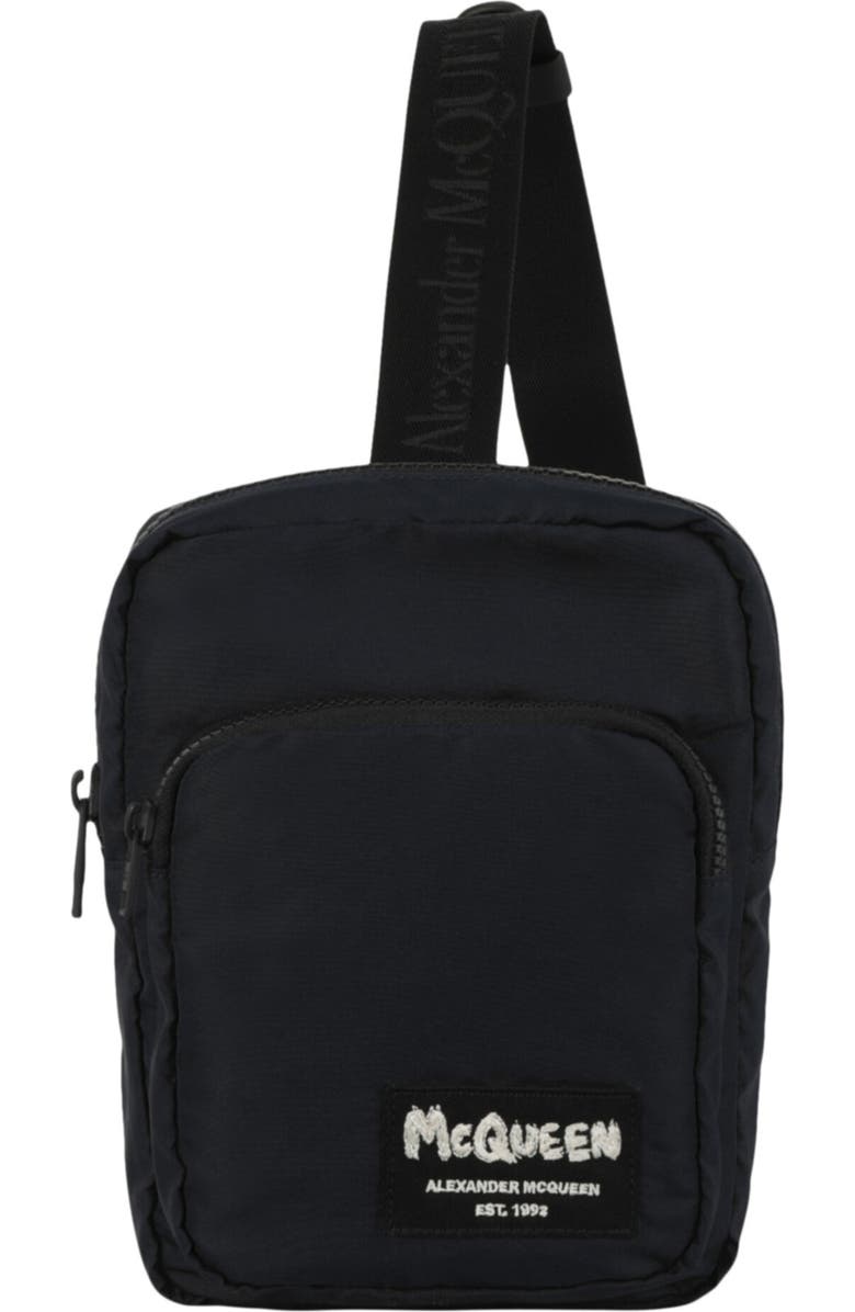 Alexander McQueen Puma Logo Camera Crossbody Bag, Main, color,