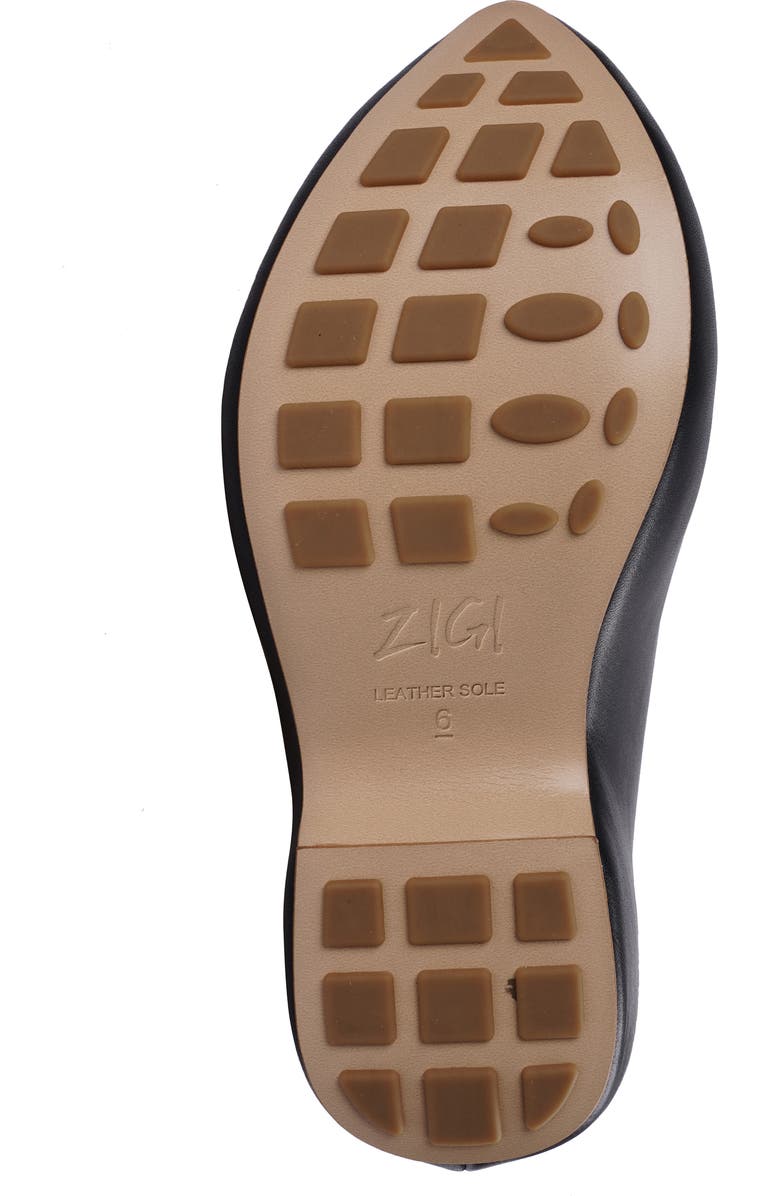 ZIGI Raffaela Platform Clog, Alternate, color, Black Leather