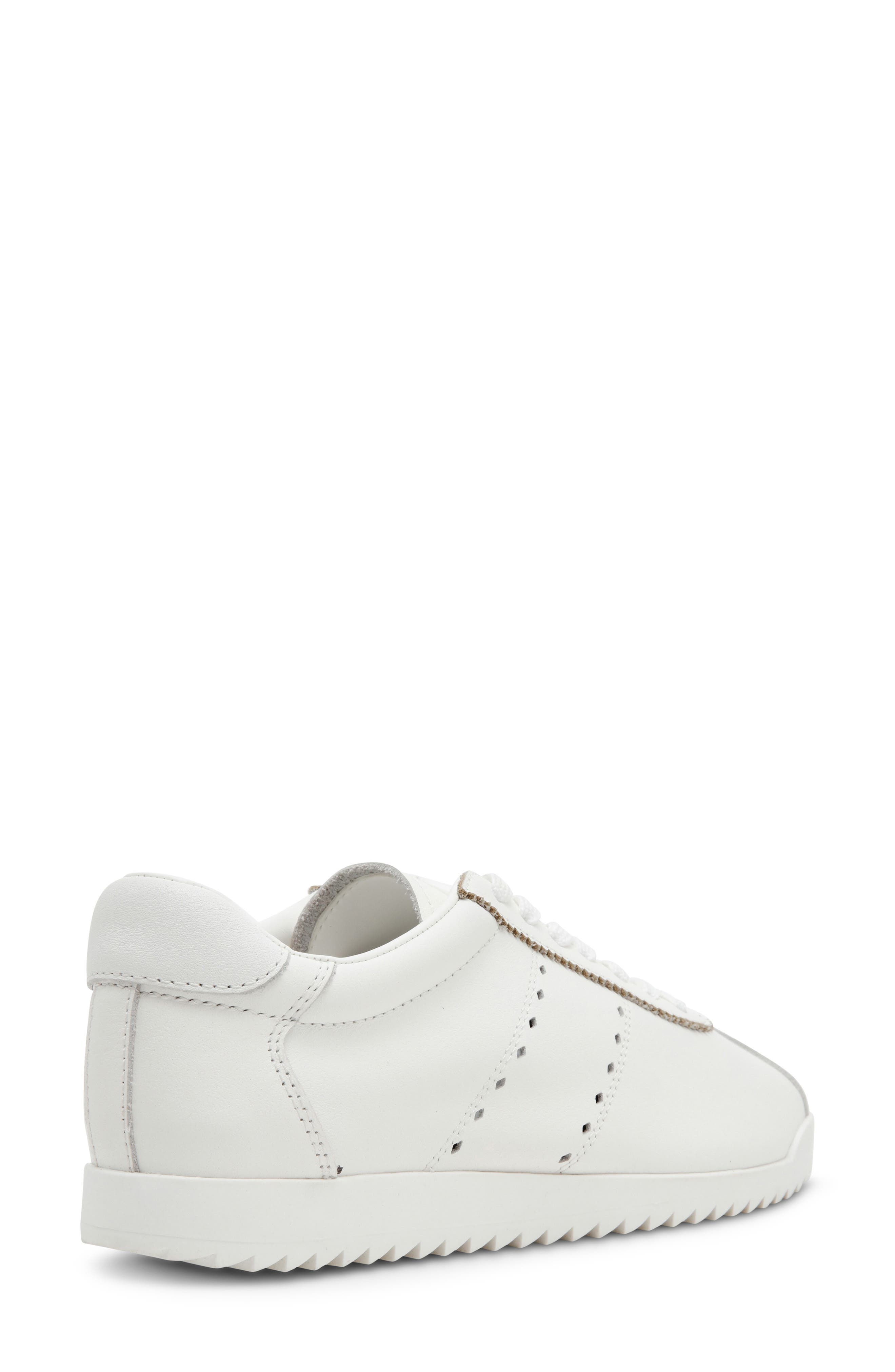 Steve Madden Mirage Sneaker, Alternate, color, White Leather