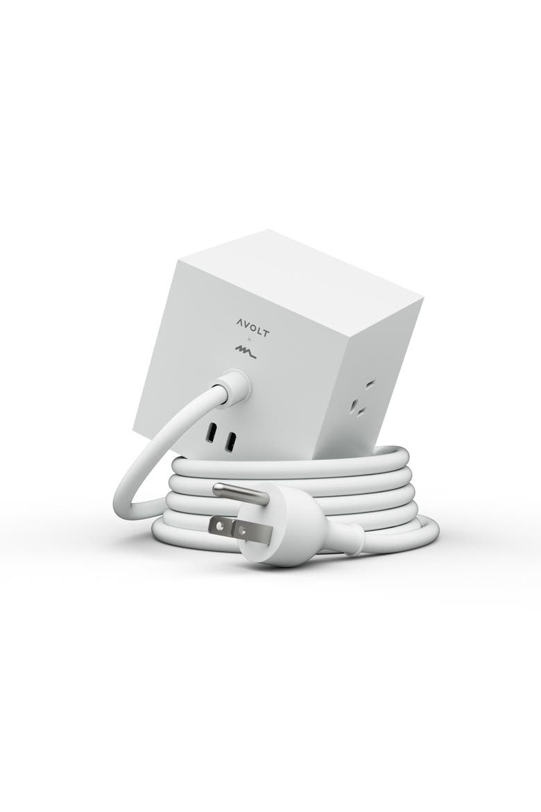 Square 1 with 30W Dual USBC & Magnetic base, Main, color, Opal white