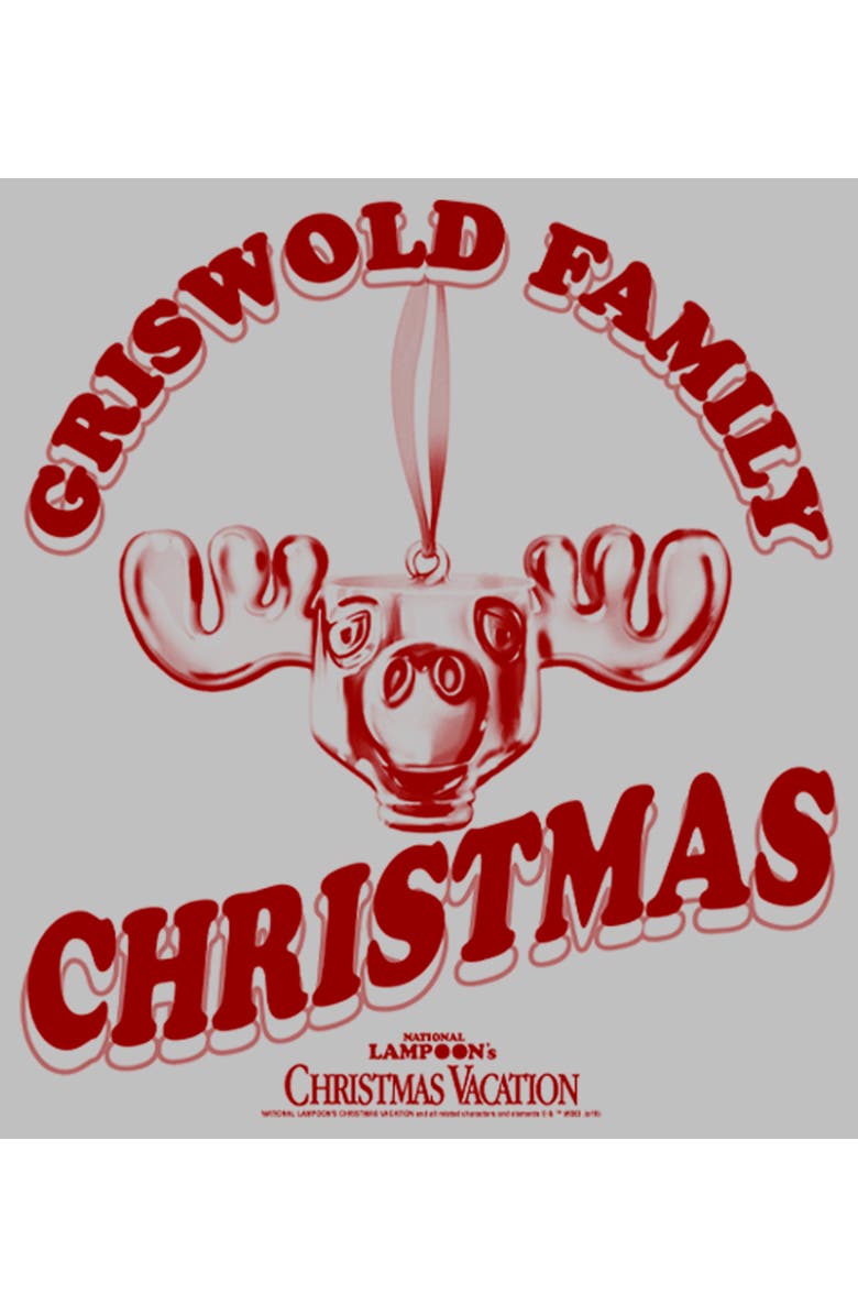 National Lampoon's Christmas Vacation Women's National Lampoon's Christmas Vacation Griswold Family Moose  Graphic T-Shirt, Alternate, color, Athletic Heather