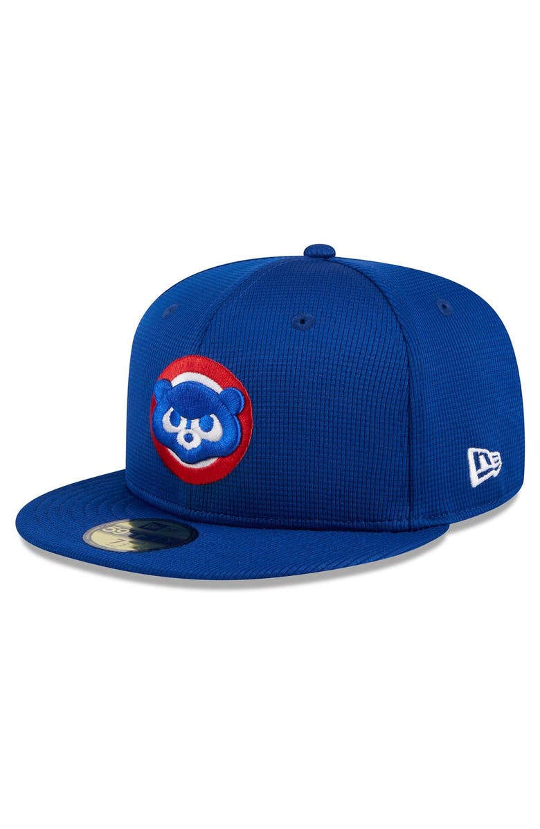 New Era Men's New Era Royal Chicago Cubs 2024 Batting Practice 59FIFTY Fitted Hat, Main, color, Royal