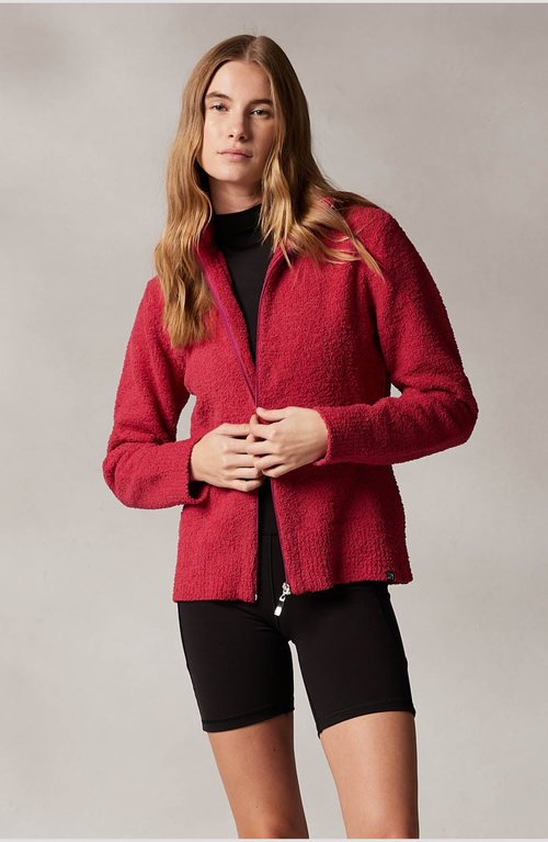 Kashwere Apparel Womens Jackets In Raspberry