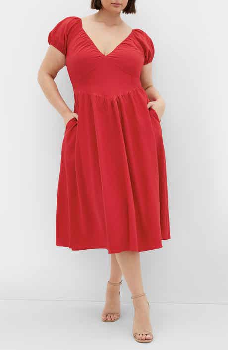 City Chic Shelby Midi Dress